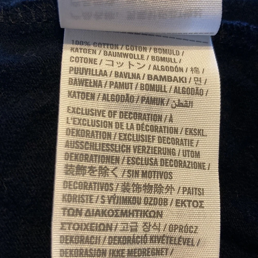 AMERCROMBIE&FINCH⭐️ Mens Black Short Sleeve Logo T-Shirt - Picture 4 of 4